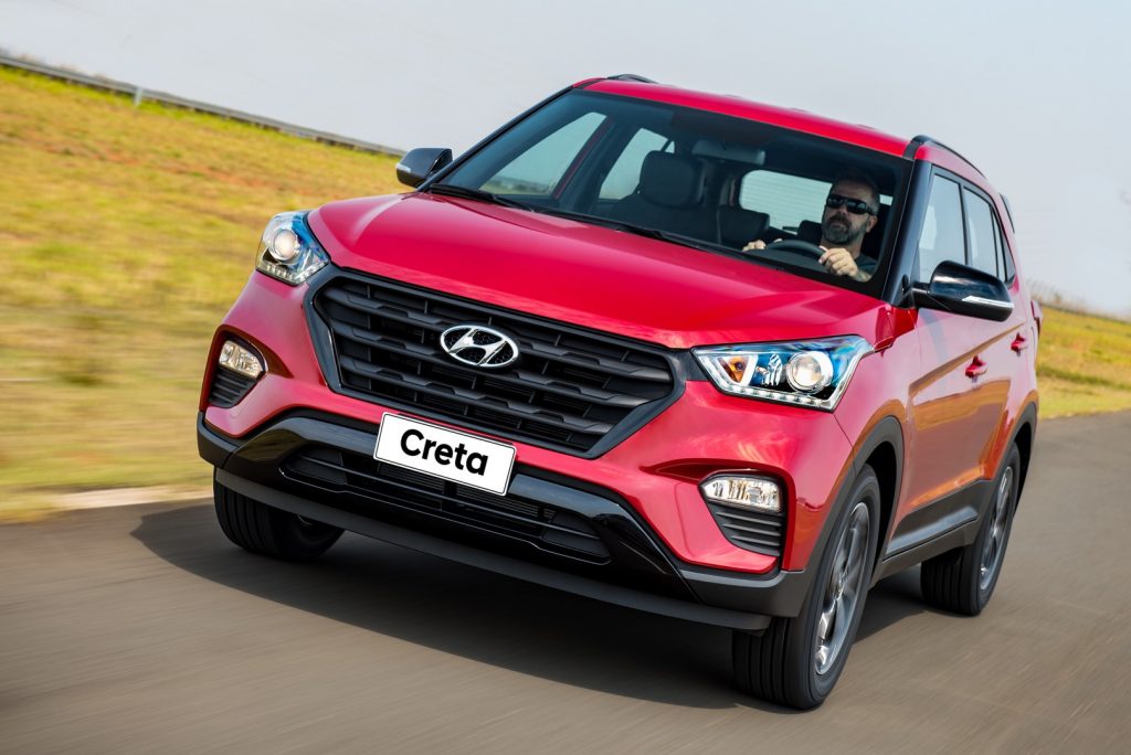 Hyundai Creta vinho