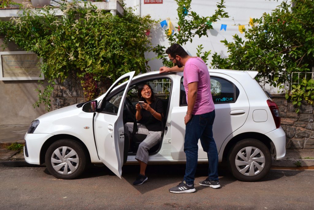 carro compartilhado como funciona