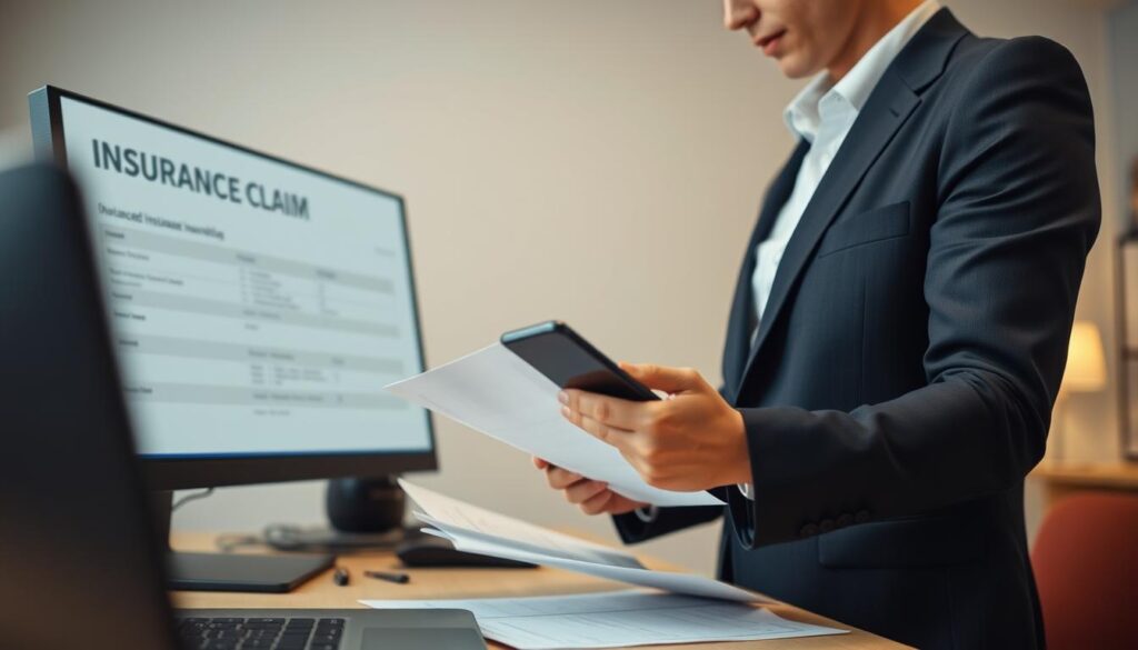 acionar o seguro em caso de sinistro