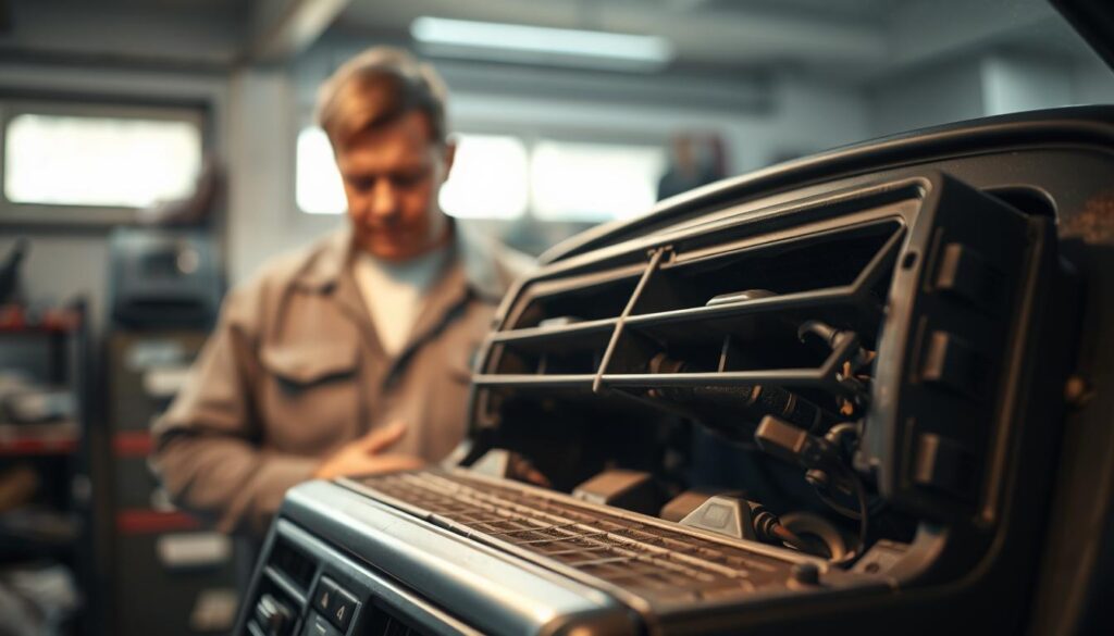 erros comuns limpeza ar condicionado
